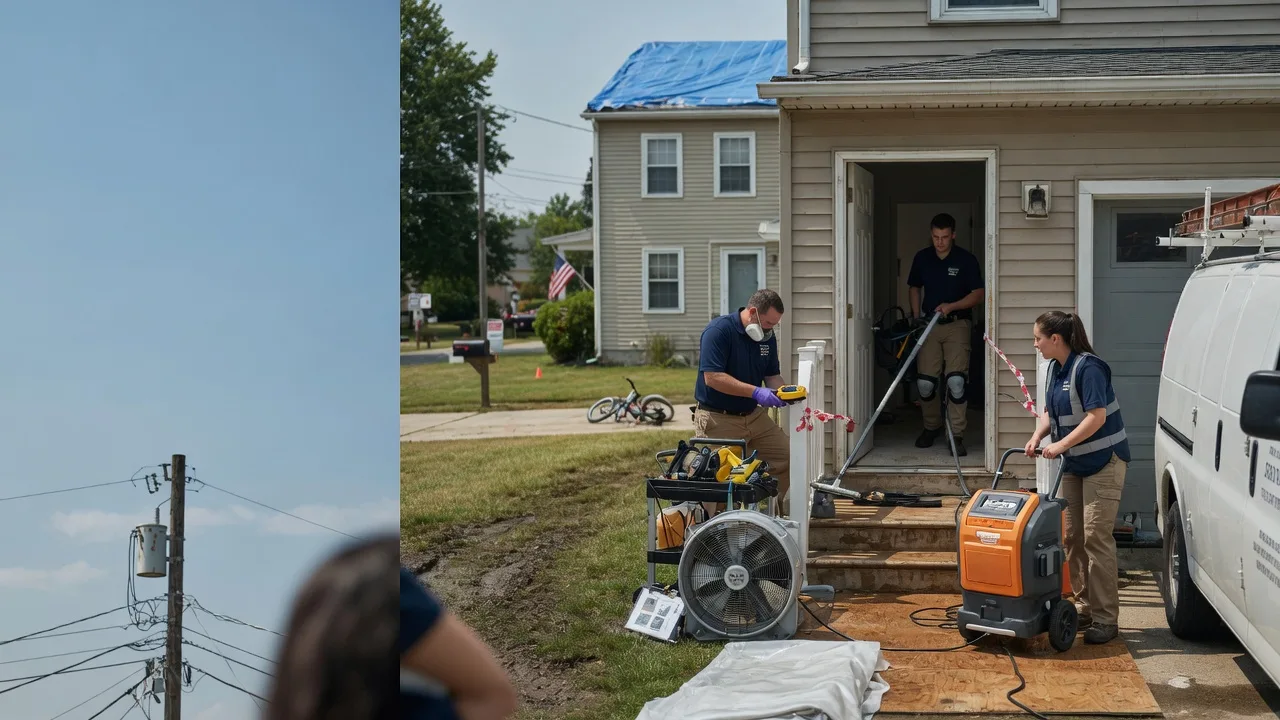 Water Damage Repair in Bluff Dale, TX near me